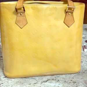 Gold/Yellow Authentic Louis Vuitton Shoulder Bag